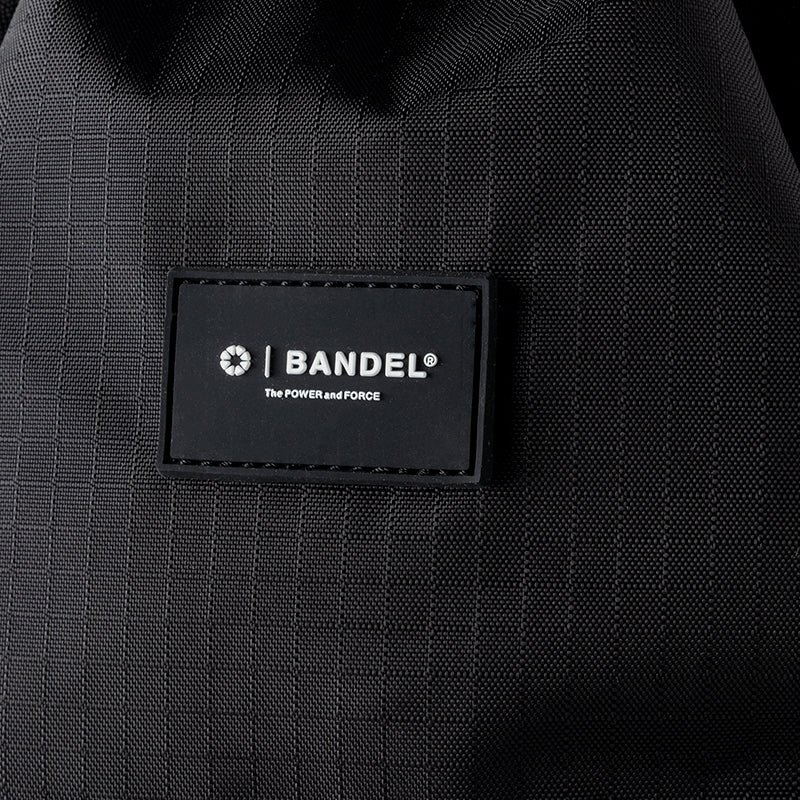 RIPSTOP HANDLE KINCHAKU BGJ-4SKCK 巾着 軽量 / BLACK×WHITE