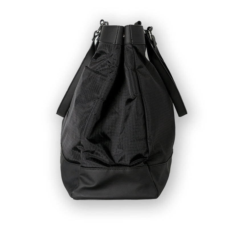 RIPSTOP TOTE CLUB BAG BGJ-4STCB トート ビッグサイズ 軽量 / BLACK×WHITE
