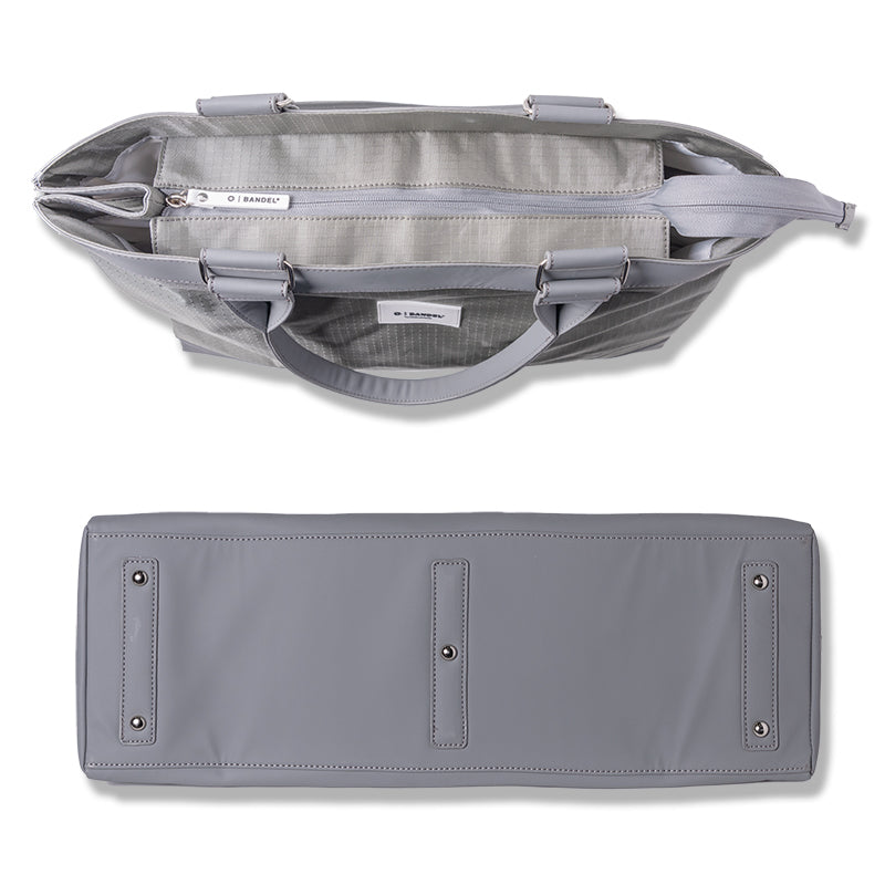 RIPSTOP TOTE CLUB BAG BGJ-4STCB トート ビッグサイズ 軽量 / GREY×WHITE