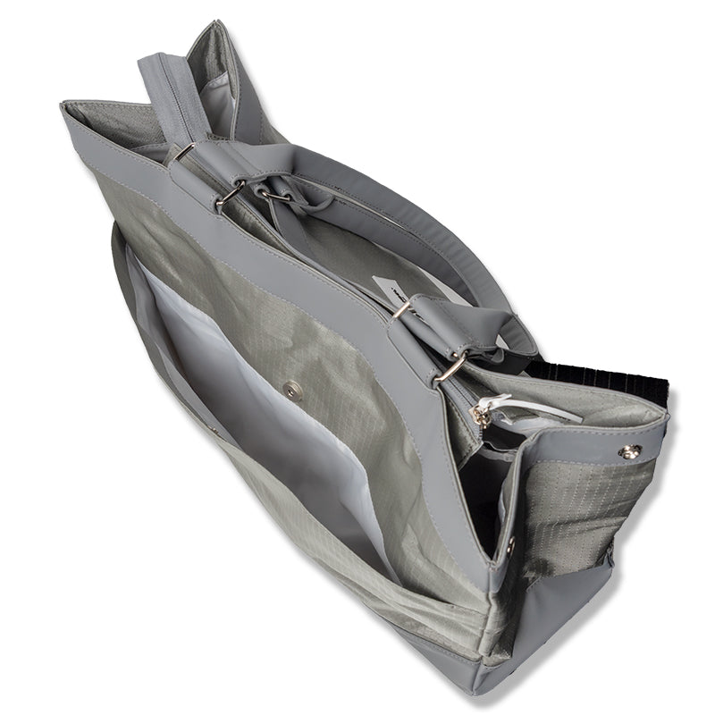 RIPSTOP TOTE CLUB BAG BGJ-4STCB トート ビッグサイズ 軽量 / GREY×WHITE