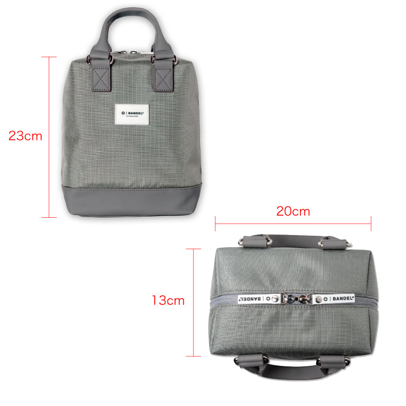 RIPSTOP VERTICAL CART BAG BGJ-4SVCB カートバッグ 縦型 軽量 / GREY×WHITE