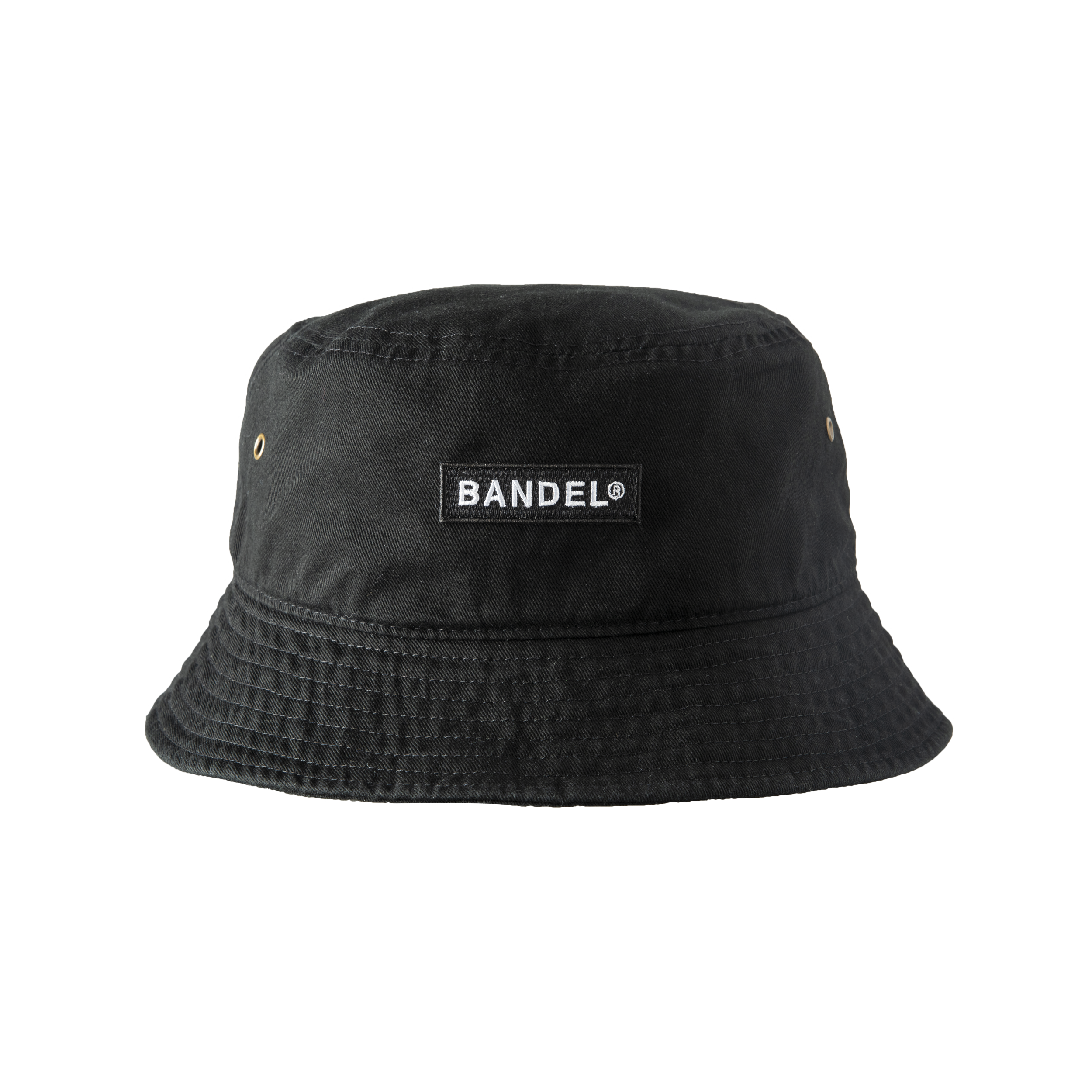 BANDEL バンデル バケットハット BANDEL LOGO BUCKETHAT BG-LGBH WHITE ブラック