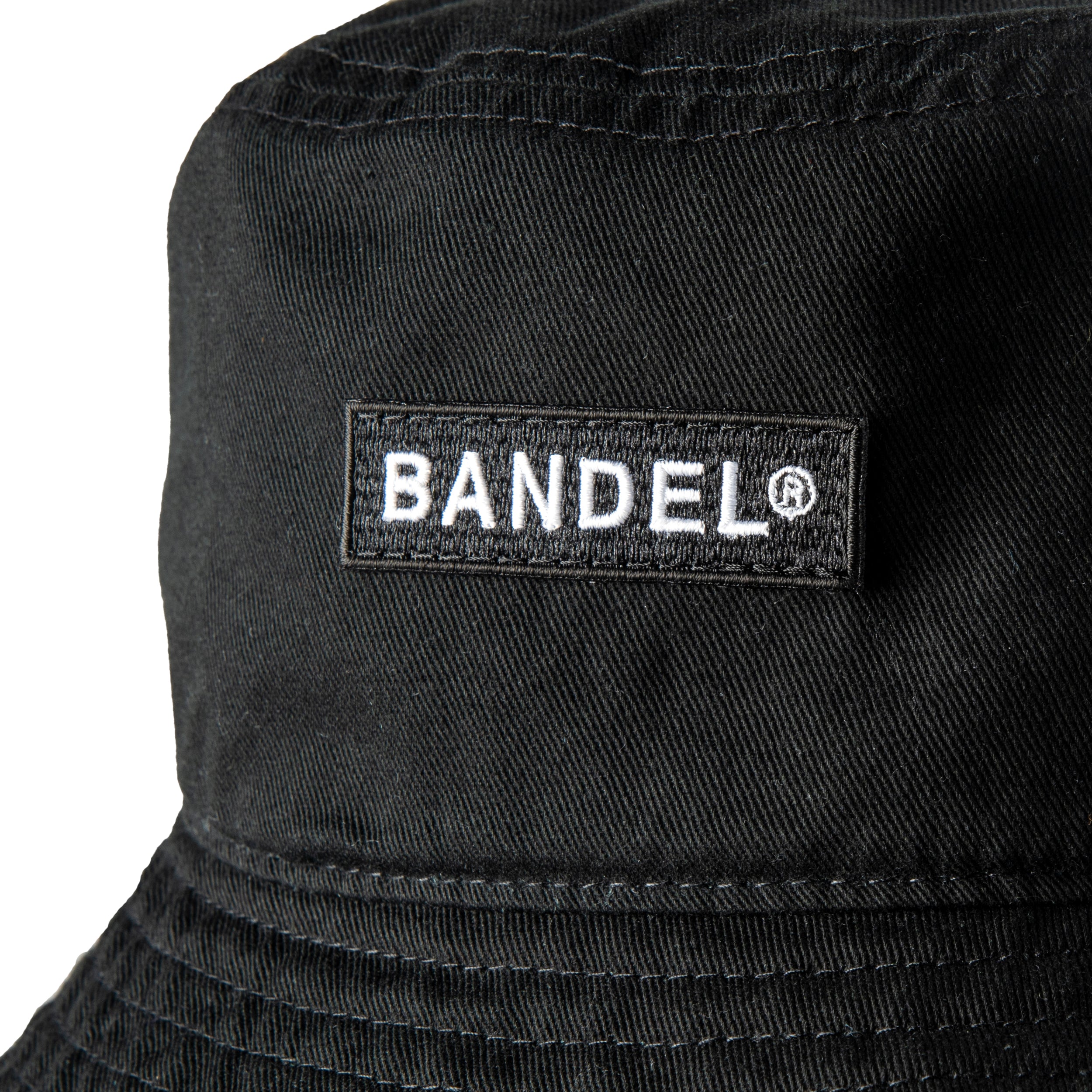 BANDEL バンデル バケットハット BANDEL LOGO BUCKETHAT BG-LGBH WHITE ブラック
