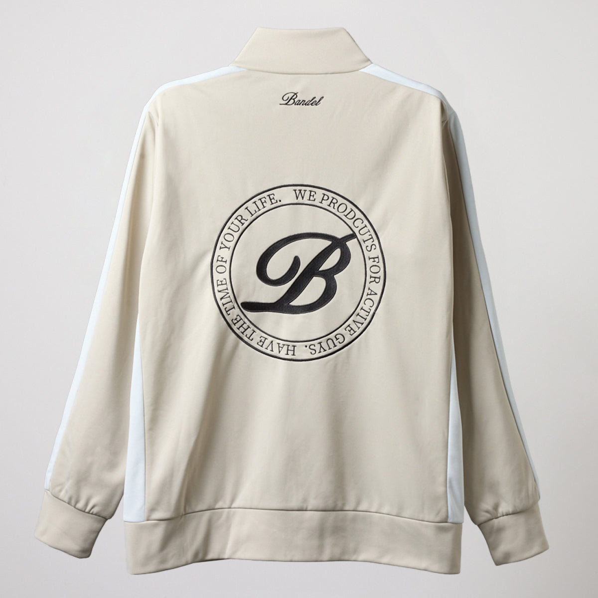HOUNDSTOOTH BICOLOR BLOUSON BGS-4AHTBB ブルゾン 新素材 軽量 / GREIGE