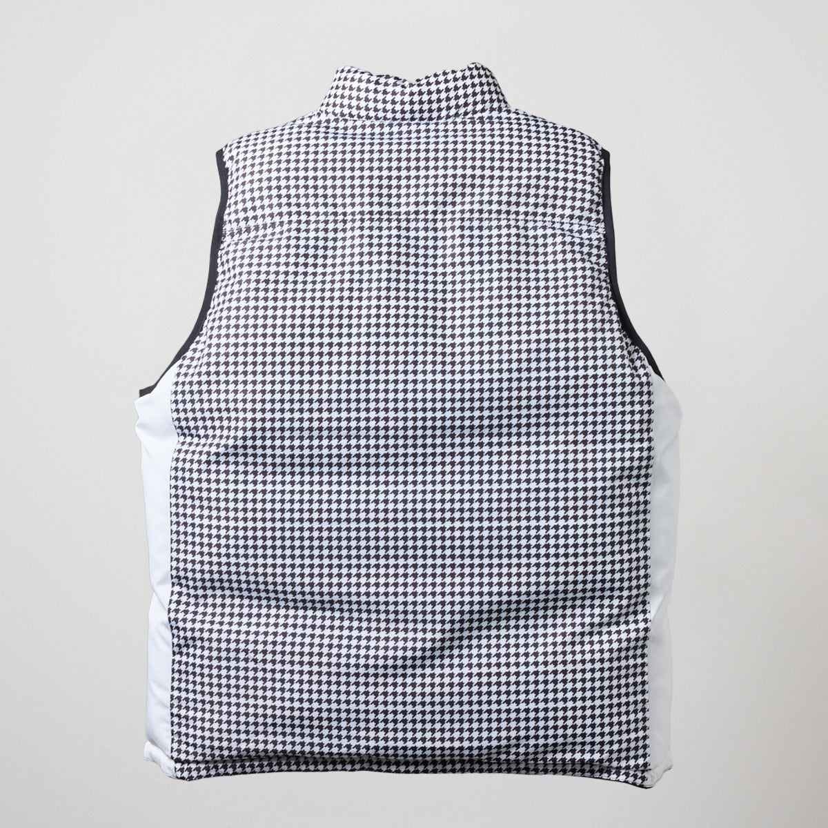 BANDEL GOLF REVERSIBLE DOWN VEST BGS-4ARDVT ダウンベスト リバーシブル 防寒性 / BLACK×HOUNDSTOOTH