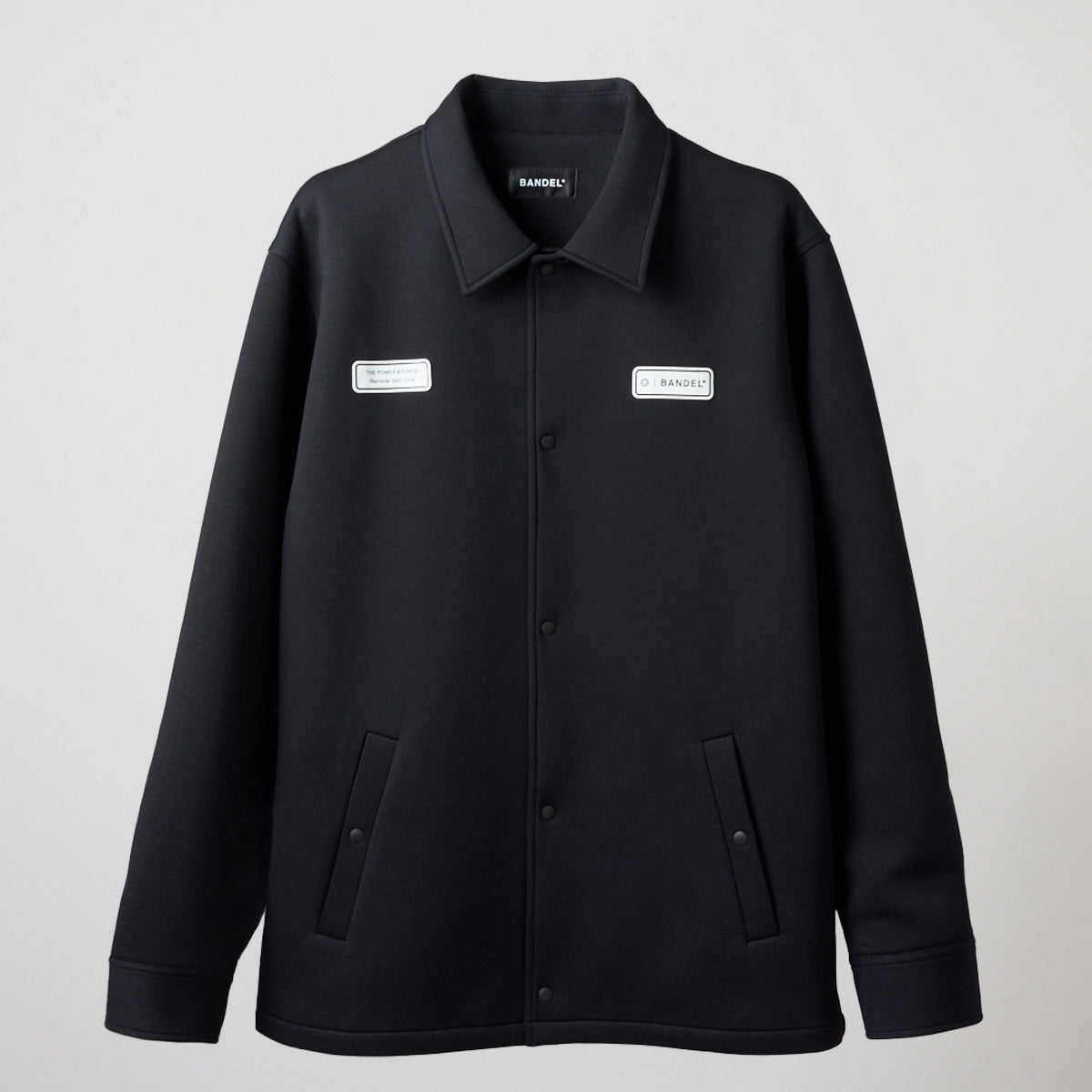 UTILITY COACH JACKET BGS-4AUCJT コーチジャケット 軽量 保温 伸縮性 ルーズフィット / BLACK