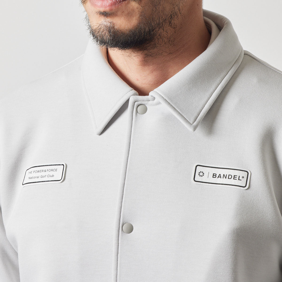 UTILITY COACH JACKET BGS-4AUCJT コーチジャケット 軽量 保温 伸縮性 ルーズフィット / L-GREY