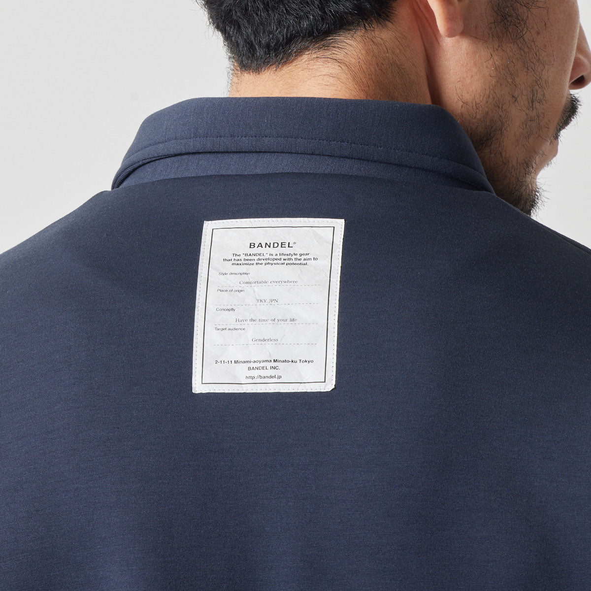 UTILITY COACH JACKET BGS-4AUCJT コーチジャケット 軽量 保温 伸縮性 ルーズフィット / NAVY