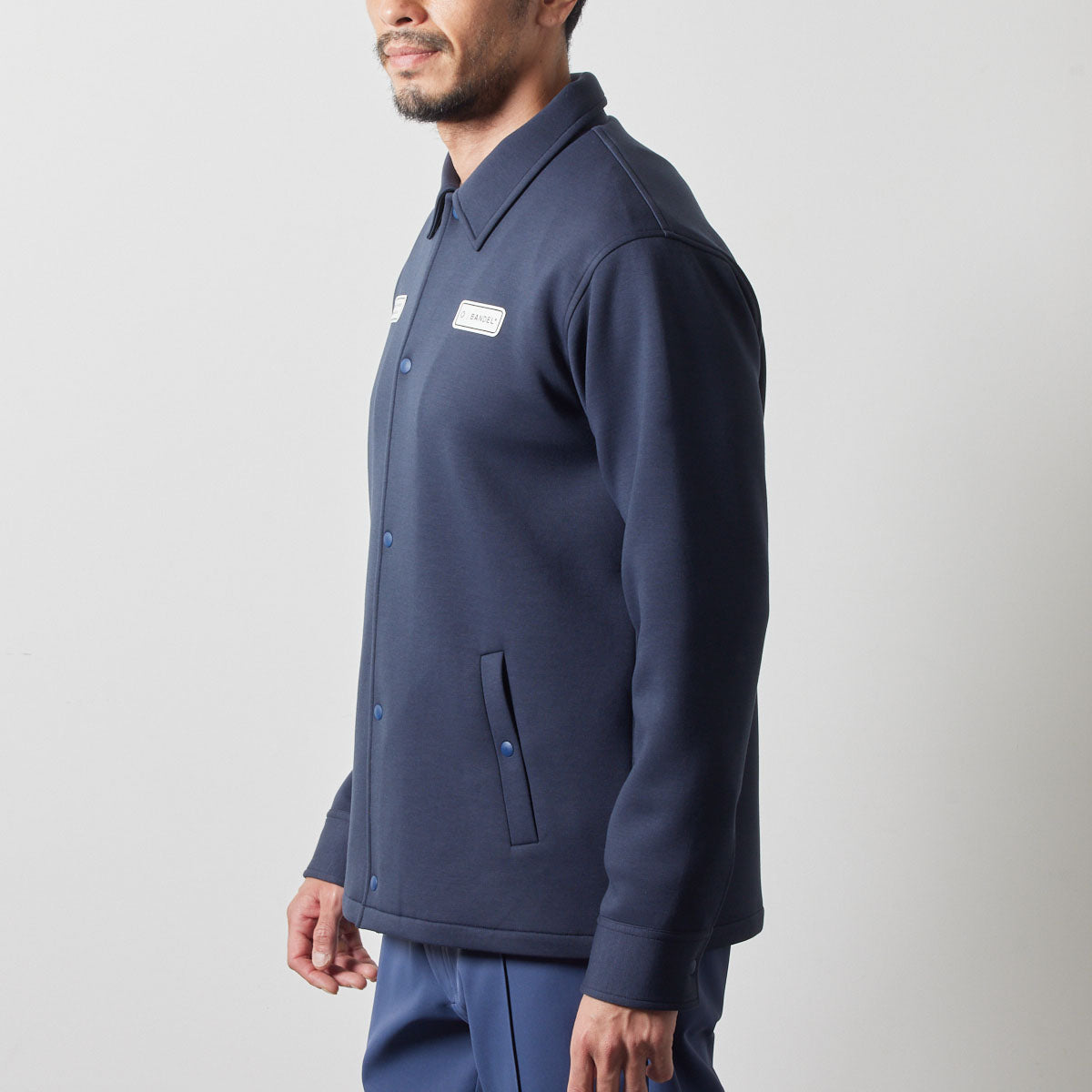 UTILITY COACH JACKET BGS-4AUCJT コーチジャケット 軽量 保温 伸縮性 ルーズフィット / NAVY