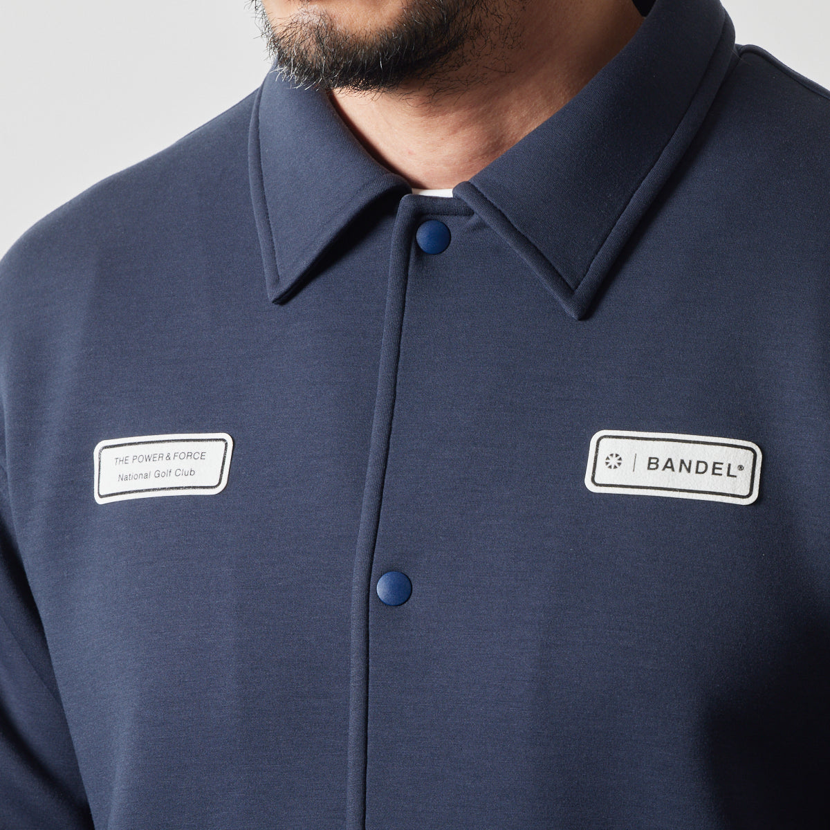 UTILITY COACH JACKET BGS-4AUCJT コーチジャケット 軽量 保温 伸縮性 ルーズフィット / NAVY