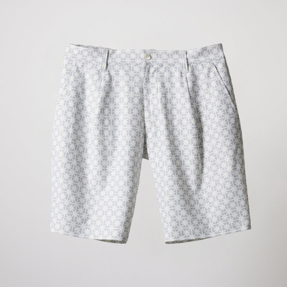BANDEL GOLF バンデルゴルフ ショートパンツ ALLOVER STRECH HALF PANTS BGS-4SAOHP WHITE LINE GRAY
