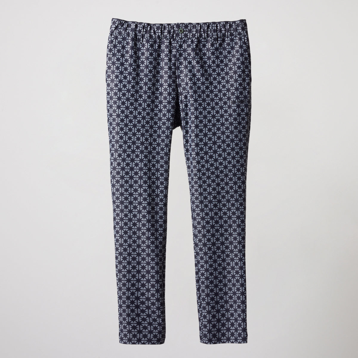 BANDEL GOLF バンデルゴルフ ロングパンツ ALLOVER STRECH TAPERED PANTS BGS-4SAOLP BLACKxGRAY