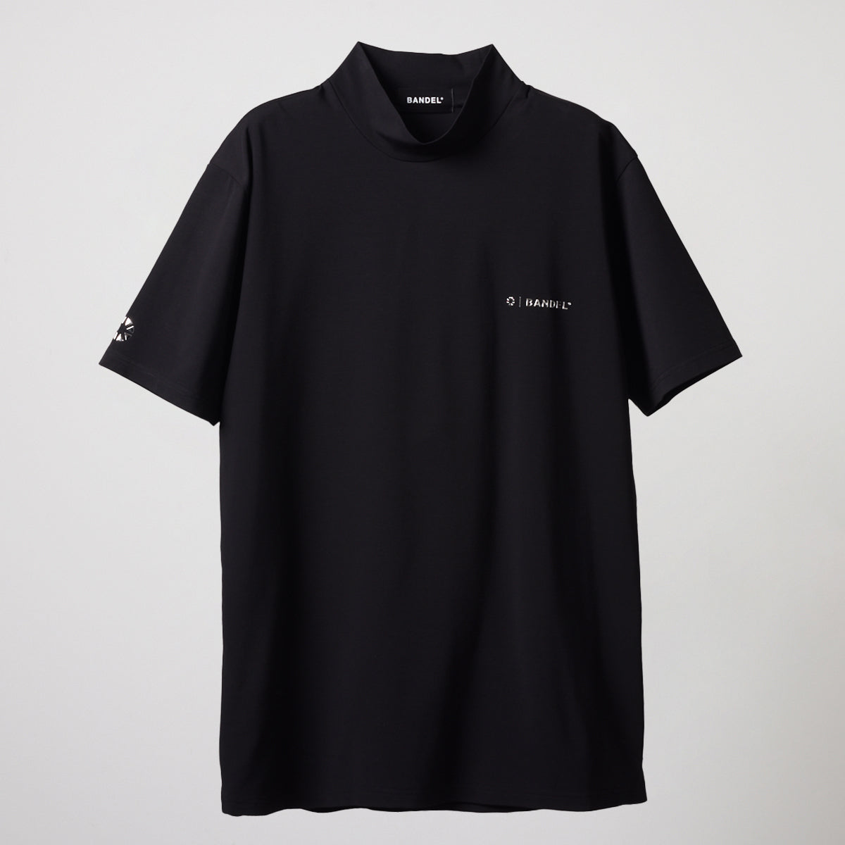 BANDEL GOLF バンデルゴルフ モックネック BASIC COOLTECH S/S MOCK NECK SHIRTS BGS-4SBCMC BLACK