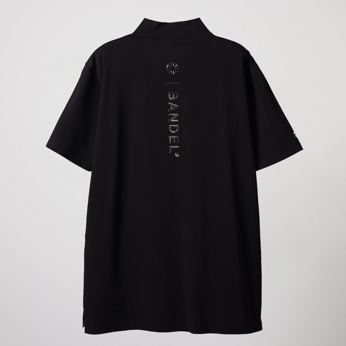 BANDEL GOLF バンデルゴルフ モックネック BASIC COOLTECH S/S MOCK NECK SHIRTS BGS-4SBCMC BLACK