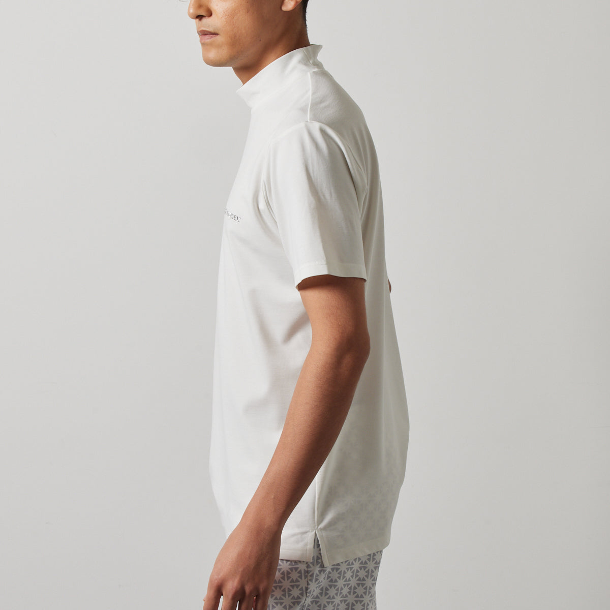 BANDEL GOLF バンデルゴルフ モックネック BASIC COOLTECH S/S MOCK NECK SHIRTS BGS-4SBCMC WHITE