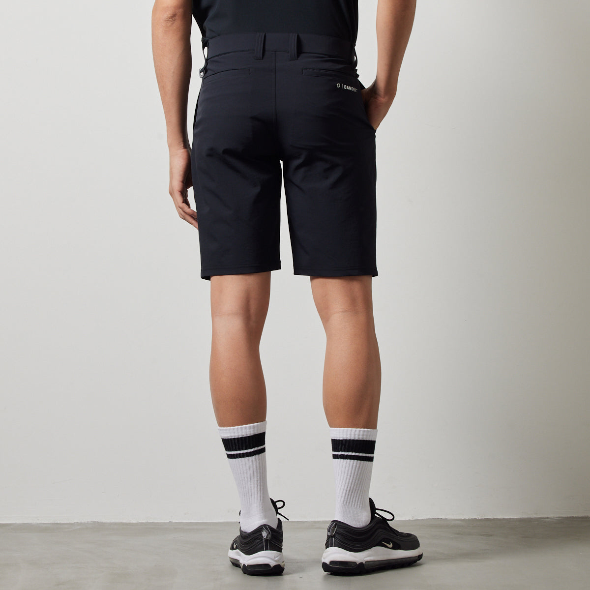 BANDEL GOLF バンデルゴルフ ショートパンツ BASIC STRECH HALF PANTS BGS-4SBSHP BLACK