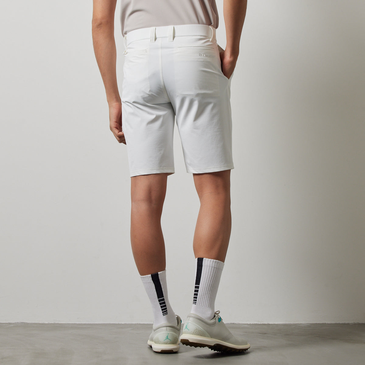 BANDEL GOLF バンデルゴルフ ショートパンツ BASIC STRECH HALF PANTS BGS-4SBSHP WHITE