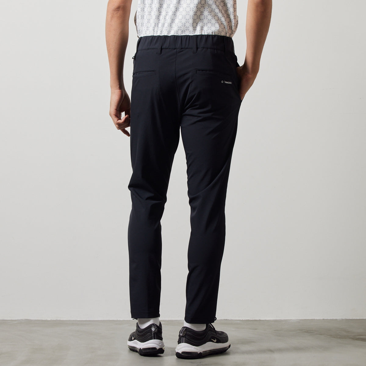 BANDEL GOLF バンデルゴルフ ロングパンツ BASIC STRECH TAPERED PANTS BGS-4SBSTP BLACK