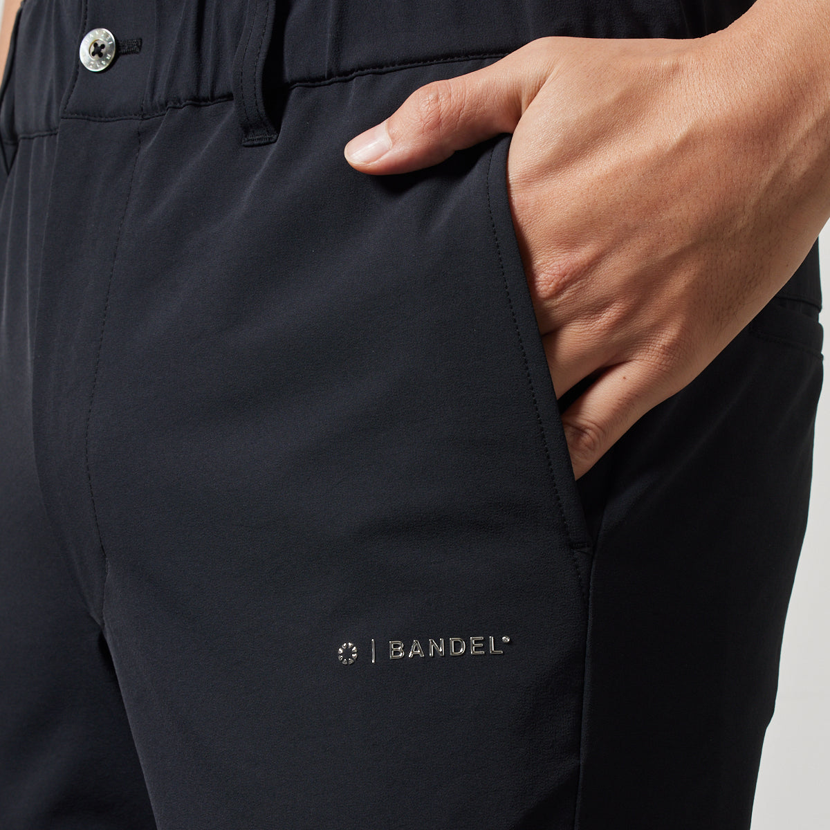 BANDEL GOLF バンデルゴルフ ロングパンツ BASIC STRECH TAPERED PANTS BGS-4SBSTP BLACK