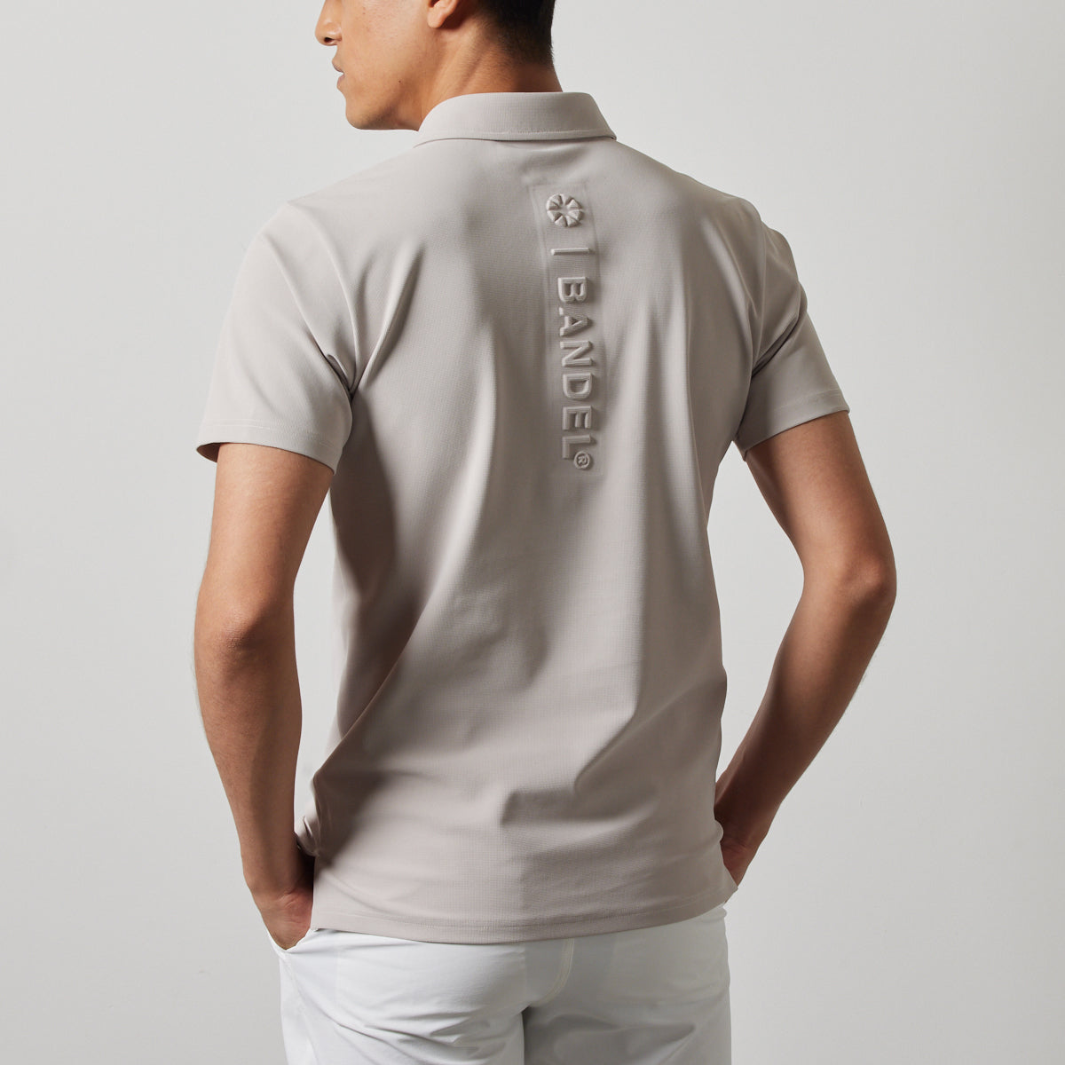 BANDEL GOLF バンデルゴルフ ポロシャツ BASIC VENTILATION S/S POLO SHIRTS BGS-4SBVPL BEIGE