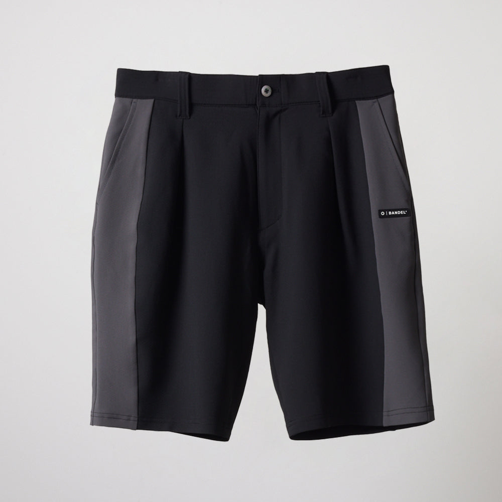 BANDEL GOLF バンデルゴルフ ショートパンツ SIDE PANEL SWITCH HALF PANTS BGS-4SSSHP BLACKxGRAY