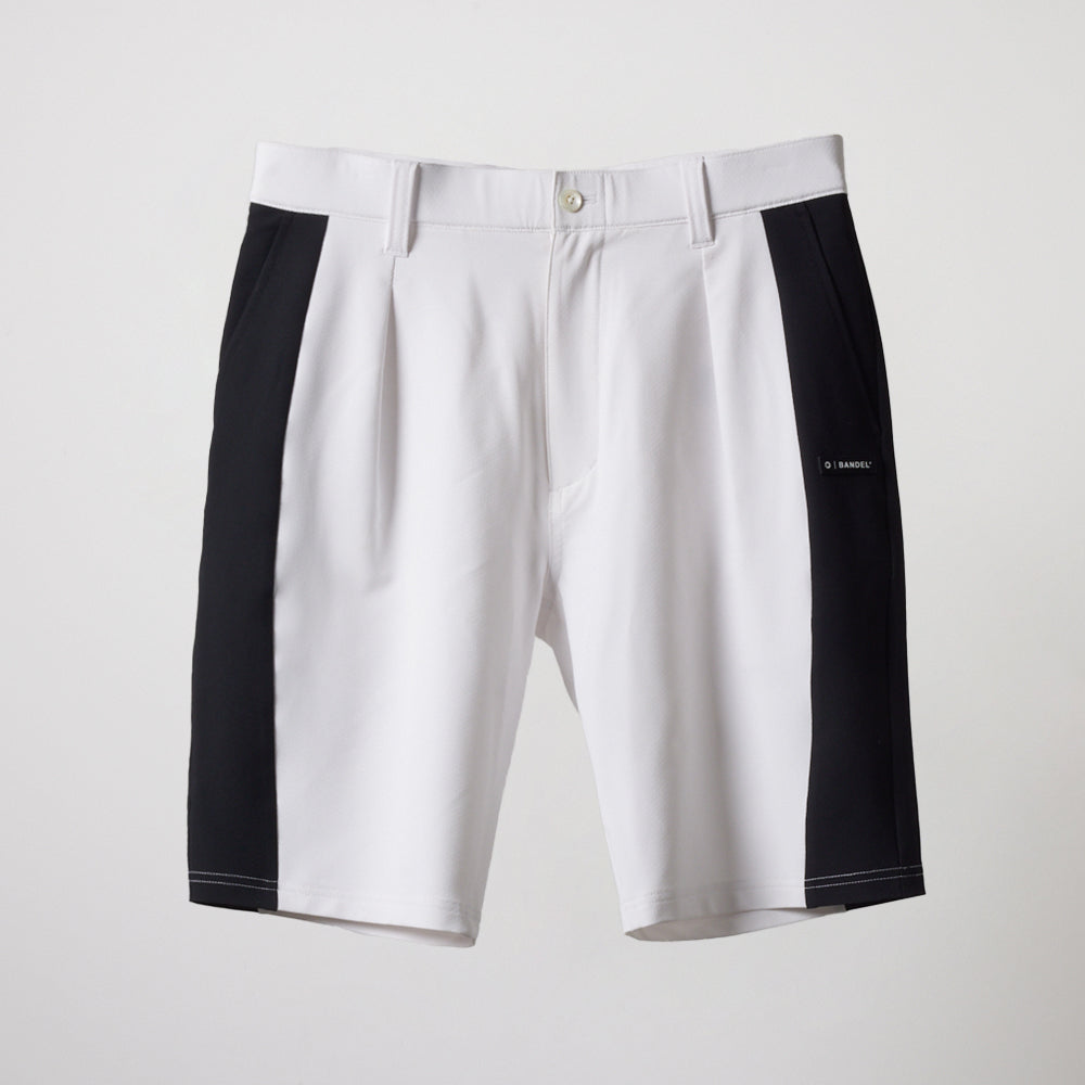 BANDEL GOLF バンデルゴルフ ショートパンツ SIDE PANEL SWITCH HALF PANTS BGS-4SSSHP WHITExBLACK