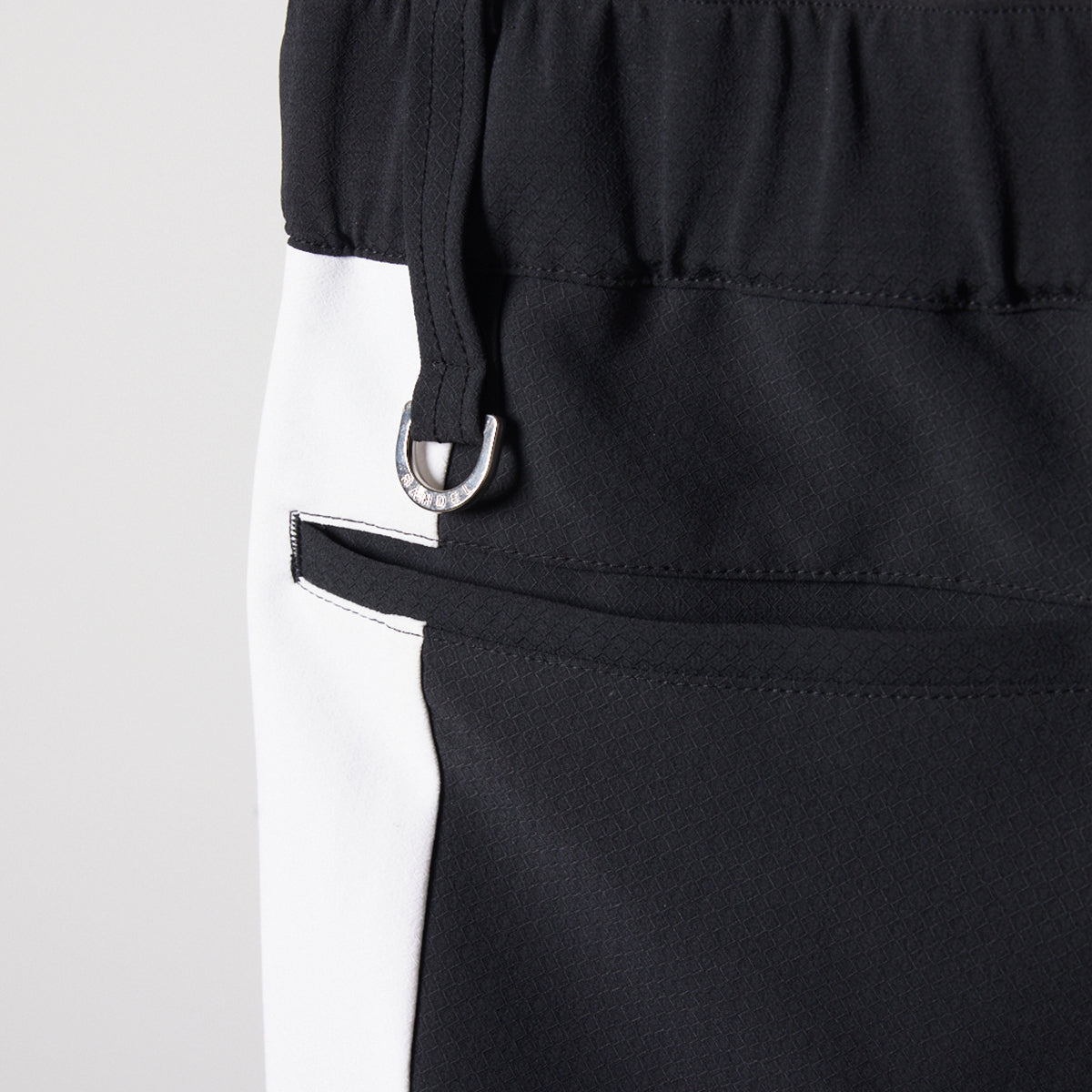 BANDEL GOLF バンデルゴルフ ロングパンツ SIDE PANEL SWITCH TAPERED PANTS BGS-4SSSPT BLACKxWHITE
