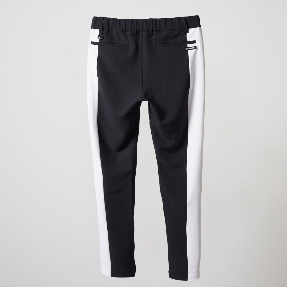BANDEL GOLF バンデルゴルフ ロングパンツ SIDE PANEL SWITCH TAPERED PANTS BGS-4SSSPT BLACKxWHITE