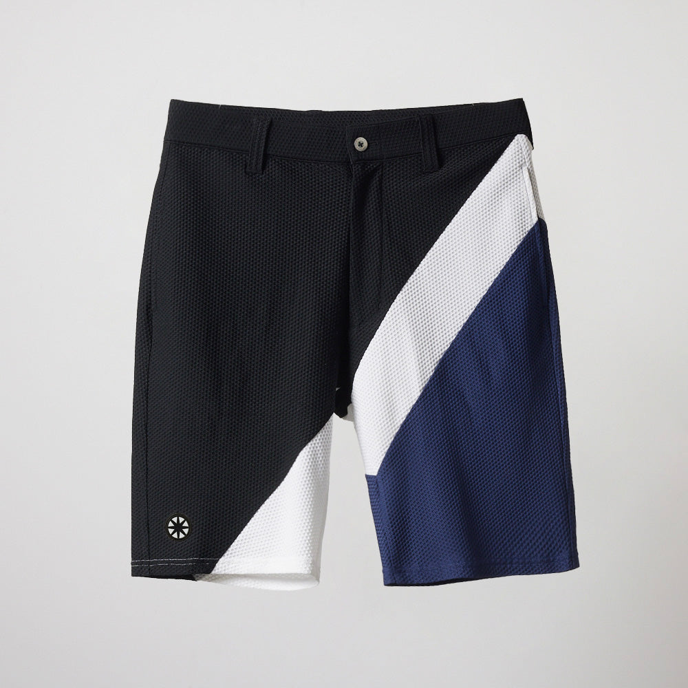 BANDEL GOLF バンデルゴルフ ショートパンツ STRIPES SWITCH HALF PANTS BGS-4SSTHP NAVYxWHITExBLACK