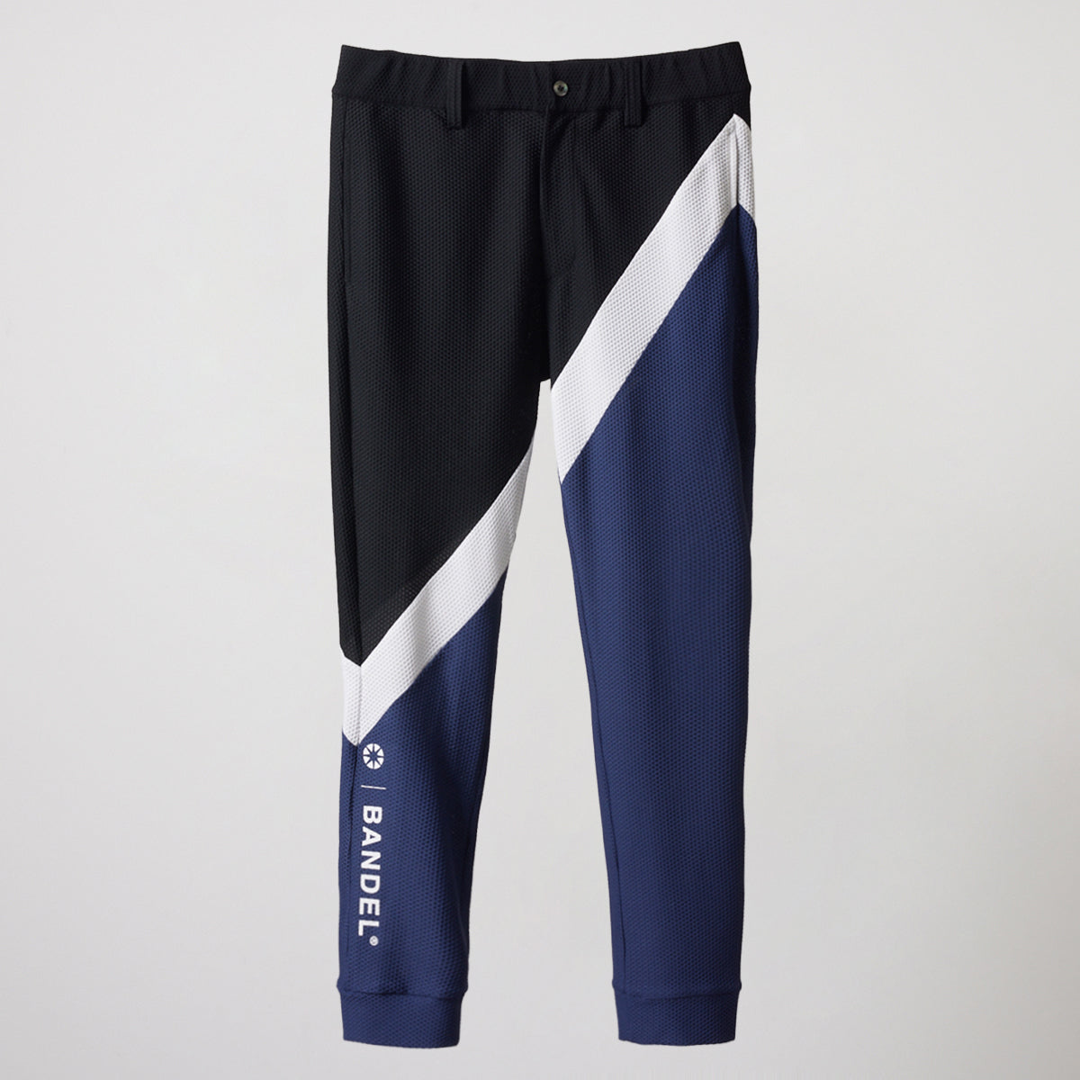 BANDEL GOLF バンデルゴルフ ロングパンツ STRIPES SWITCH LONG PANTS BGS-4SSTLP NAVYxWHITExBLACK