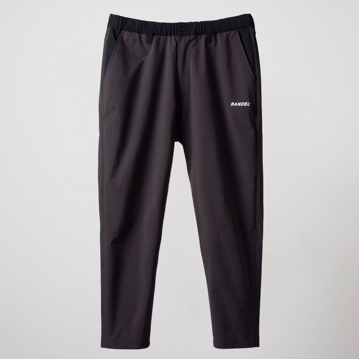 BANDEL GOLF バンデルゴルフ ロングパンツ セットアップ VENTILATION WOVEN LONG PANTS BGS-4SVWLP CHARCOALxBLACK チャコール ブラック