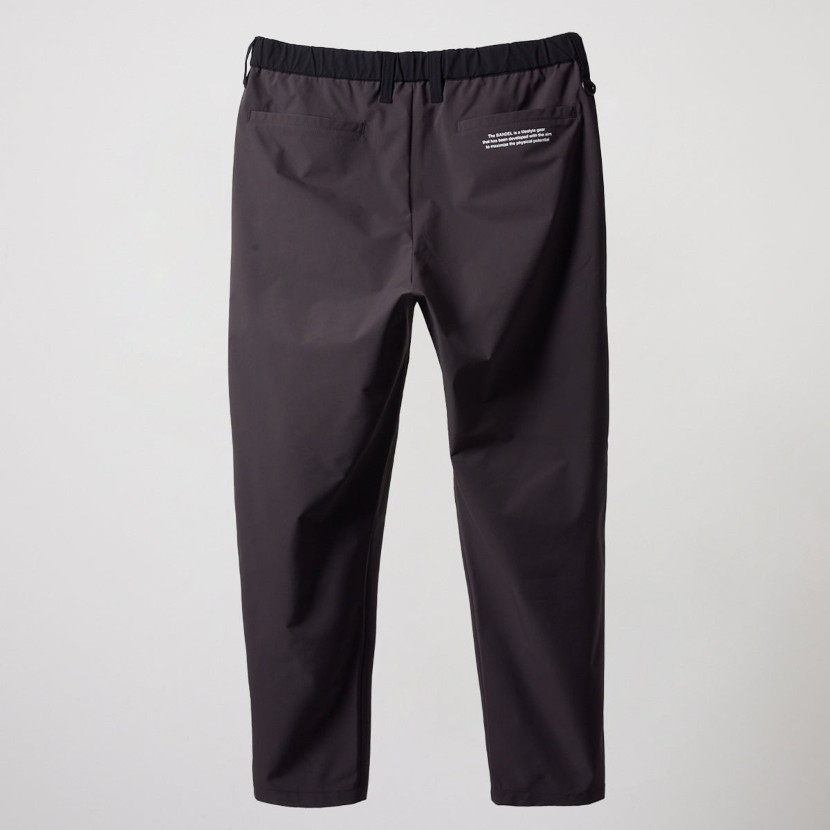 BANDEL GOLF バンデルゴルフ ロングパンツ セットアップ VENTILATION WOVEN LONG PANTS BGS-4SVWLP CHARCOALxBLACK チャコール ブラック