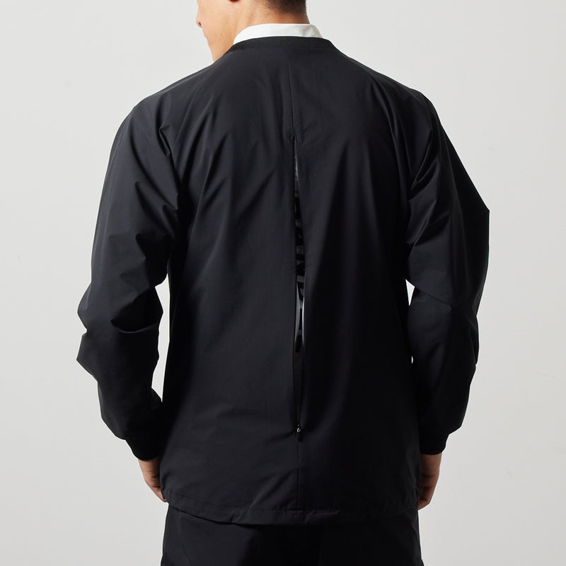 BANDEL GOLF バンデルゴルフ プルオーバー セットアップ VENTILATION WOVEN PULLOVER BGS-4SVWPO ALL BLACK ブラック