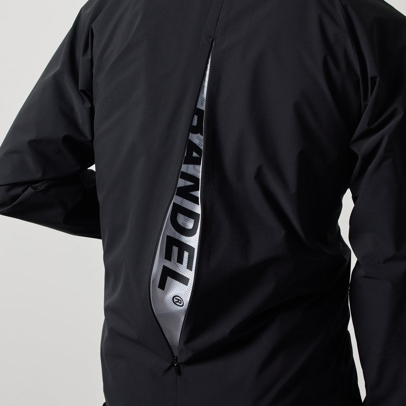 BANDEL GOLF バンデルゴルフ プルオーバー セットアップ VENTILATION WOVEN PULLOVER BGS-4SVWPO ALL BLACK ブラック