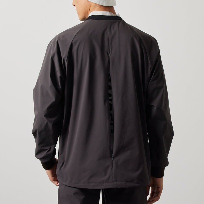 BANDEL GOLF バンデルゴルフ プルオーバー セットアップ VENTILATION WOVEN PULLOVER BGS-4SVWP CHARCOALxBLACK チャコール ブラック