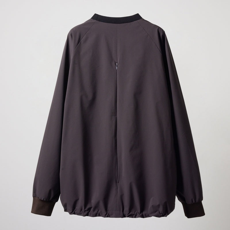 BANDEL GOLF バンデルゴルフ プルオーバー セットアップ VENTILATION WOVEN PULLOVER BGS-4SVWP CHARCOALxBLACK チャコール ブラック