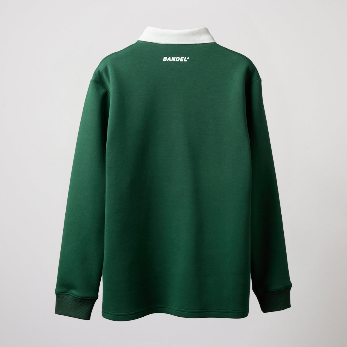 WOMENS COLOR BLOCK L/S RUGBY POLO BGS-W4ACBRP ポロシャツ ストレッチ 保温 軽量 / GREEN×WHITE