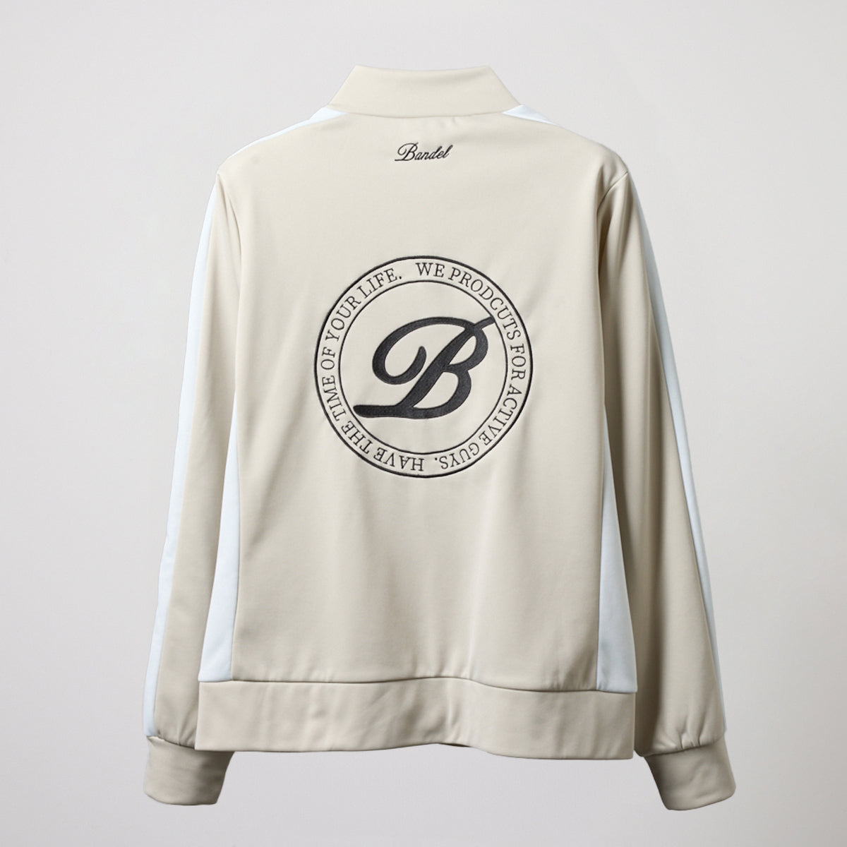 WOMENS HOUNDSTOOTH BICOLOR BLOUSON BGS-W4AHTBB ブルゾン 保温 新素材 セットアップ / GREIGE