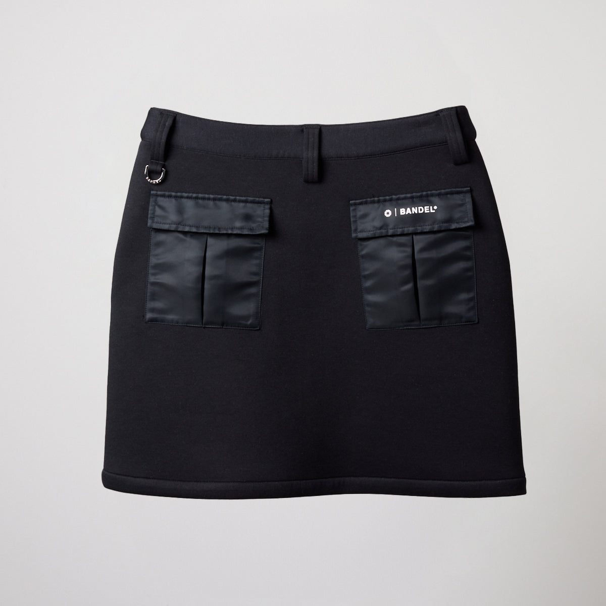 WOMENS NYLON POCKET SKIRT BGS-W4ANPSK スカート 軽量 保温 透けにくい 美シルエット / BLACK