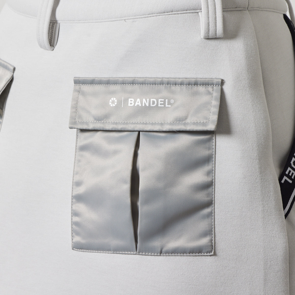 WOMENS NYLON POCKET SKIRT BGS-W4ANPSK スカート 軽量 保温 透けにくい 美シルエット / L-GREY