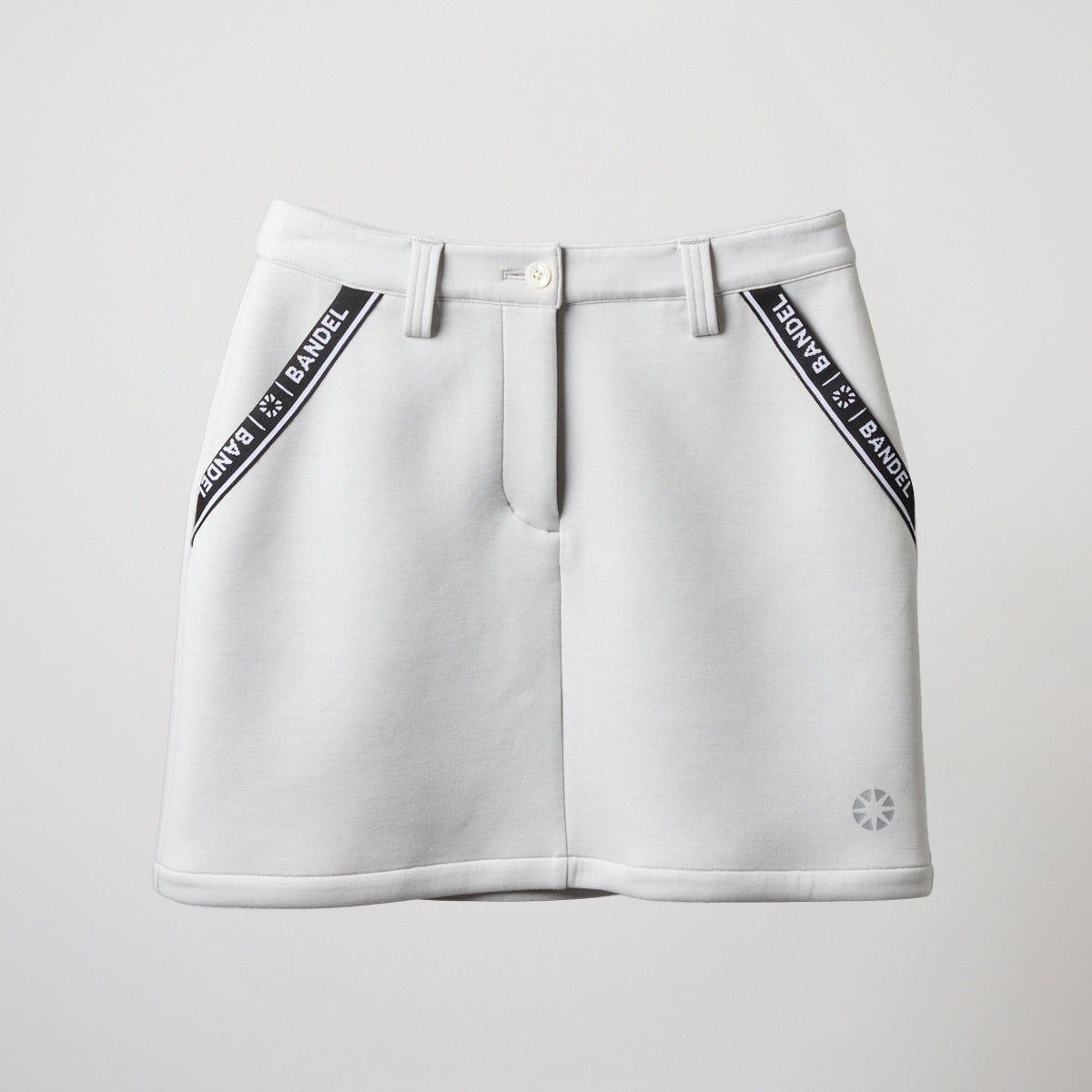 WOMENS NYLON POCKET SKIRT BGS-W4ANPSK スカート 軽量 保温 透けにくい 美シルエット / L-GREY