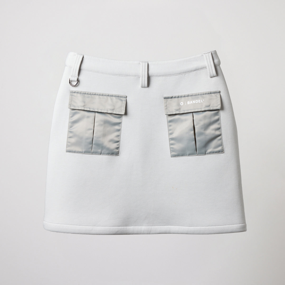 WOMENS NYLON POCKET SKIRT BGS-W4ANPSK スカート 軽量 保温 透けにくい 美シルエット / L-GREY