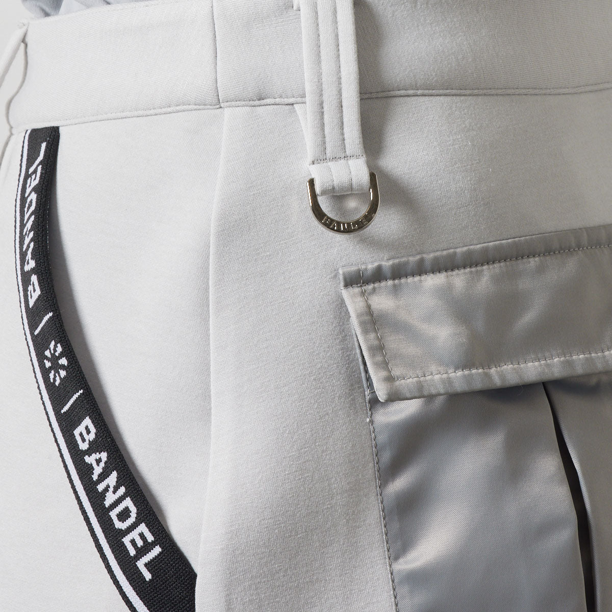 WOMENS NYLON POCKET SKIRT BGS-W4ANPSK スカート 軽量 保温 透けにくい 美シルエット / L-GREY