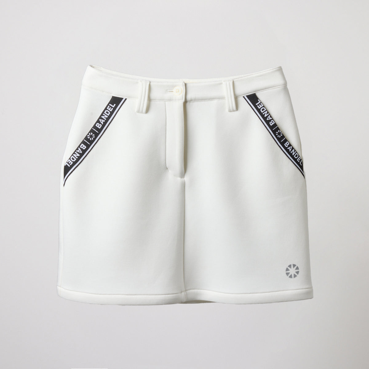 WOMENS NYLON POCKET SKIRT BGS-W4ANPSK スカート 軽量 保温 透けにくい 美シルエット / WHITE