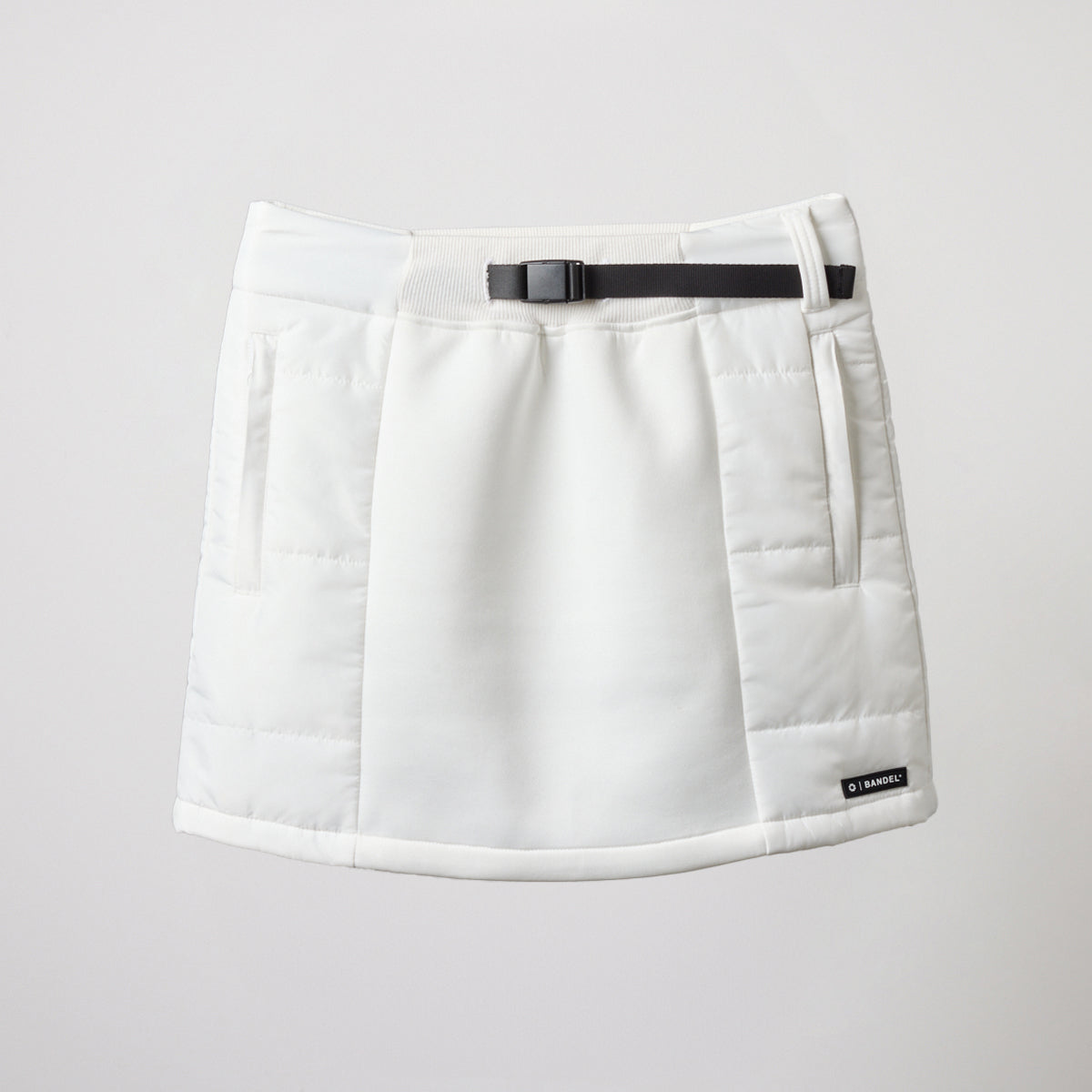 WOMENS SIDE PUFFER SKIRT BGS-W4ASPSK スカート 軽量 保温 中綿 インベル付き / WHITE