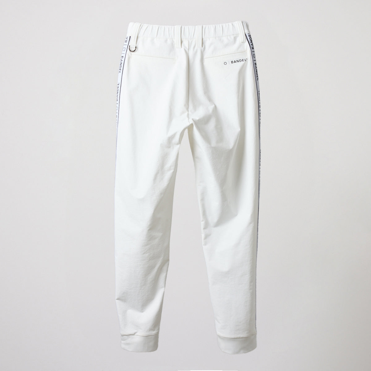 WOMENS WATER REPELLENT PIPING LONGPANTS BGS-W4AWPLP 高耐久 4WAYストレッチ 撥水 起毛 ウォッシャブル セットアップ / WHITE
