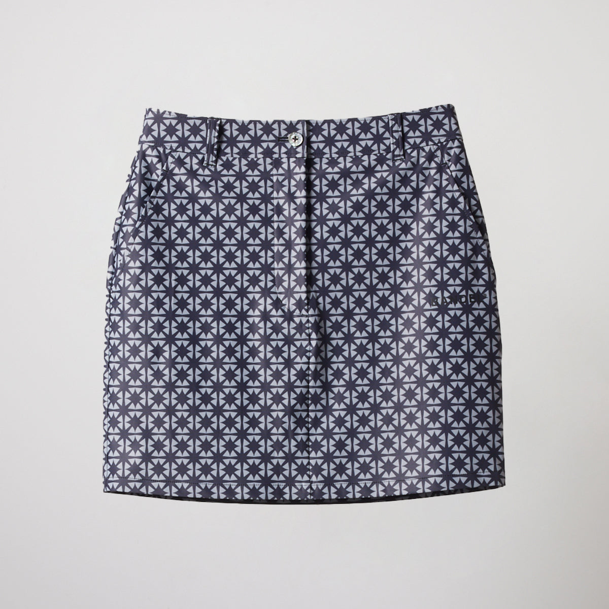 WOMENS ALLOVER STRECH SKIRT BGS-W4SAOSK / ブラック×グレー