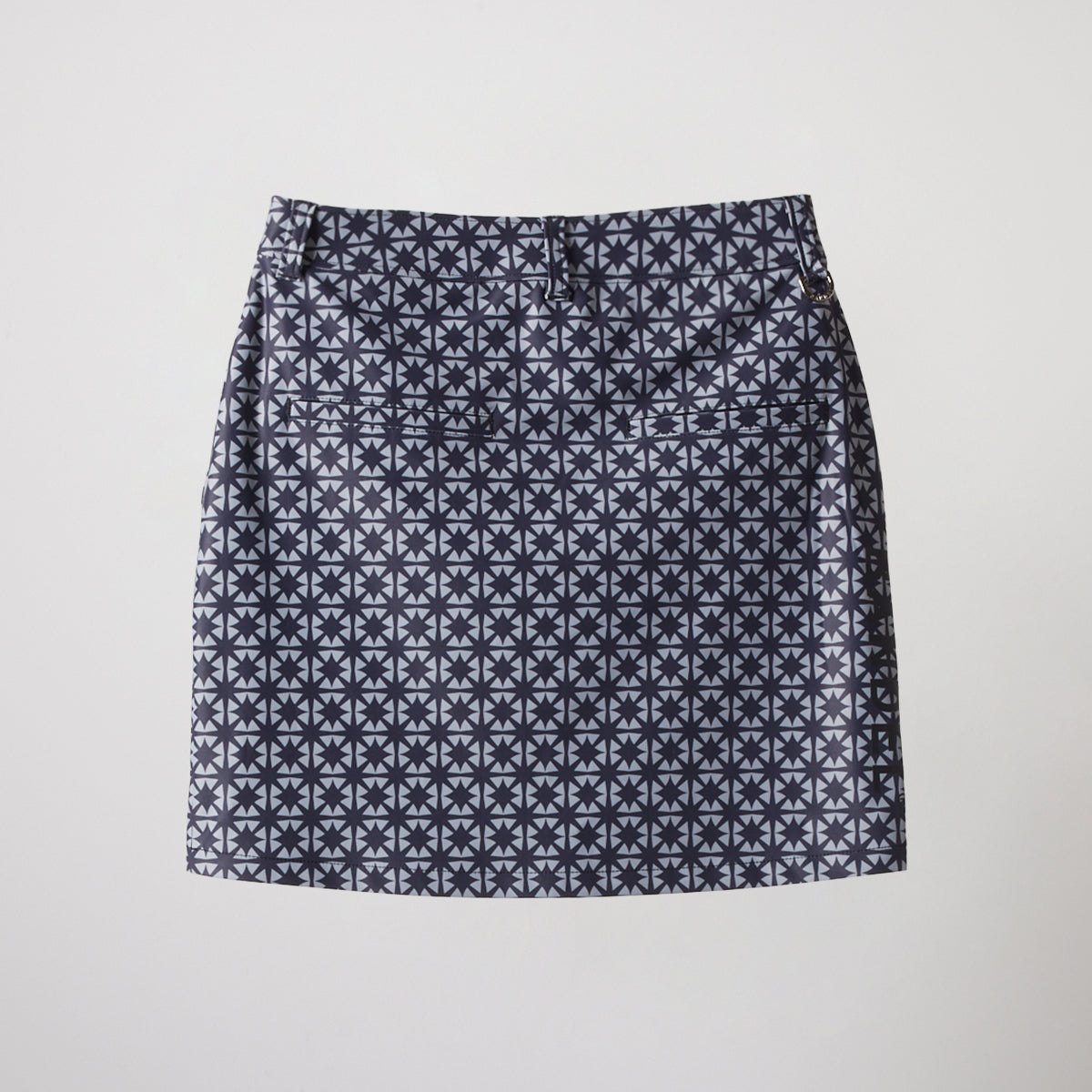 WOMENS ALLOVER STRECH SKIRT BGS-W4SAOSK / ブラック×グレー