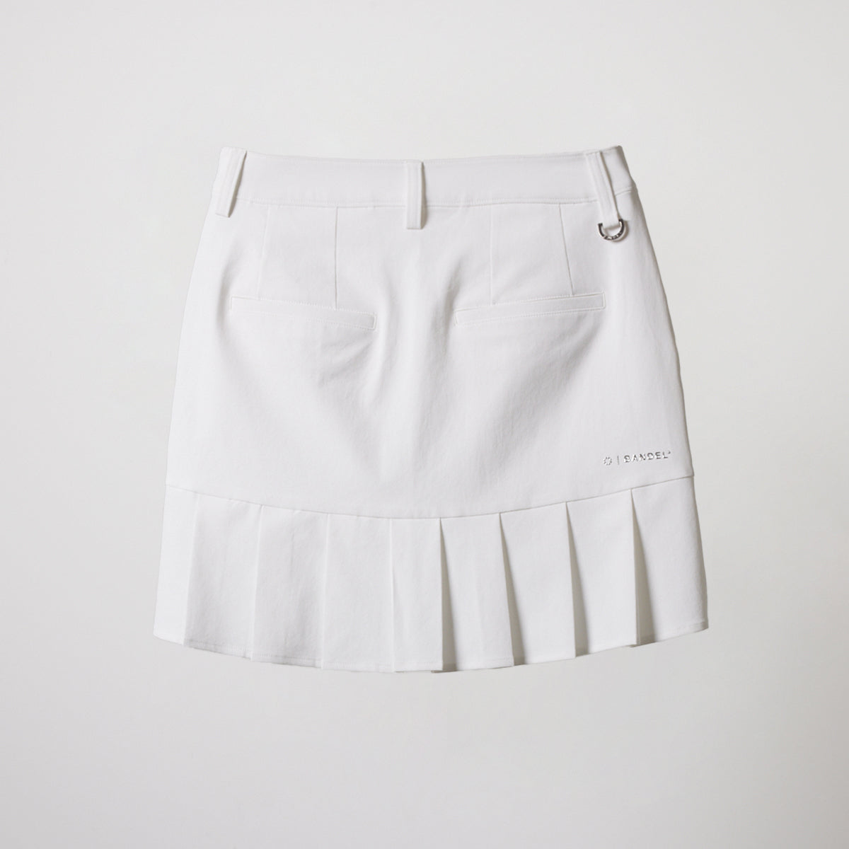 BANDEL GOLF バンデルゴルフ スカート WOMENS BASIC STRECH PLEATS SKIRT BGS-W4SBPSK WHITE ホワイト
