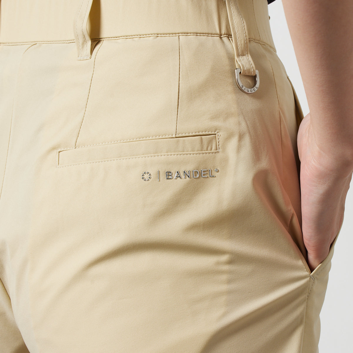 BANDEL GOLF バンデルゴルフ ショートパンツ WOMENS BASIC STRECH SHORT PANTS BGS-W4SBSSP BEIGE ベージュ